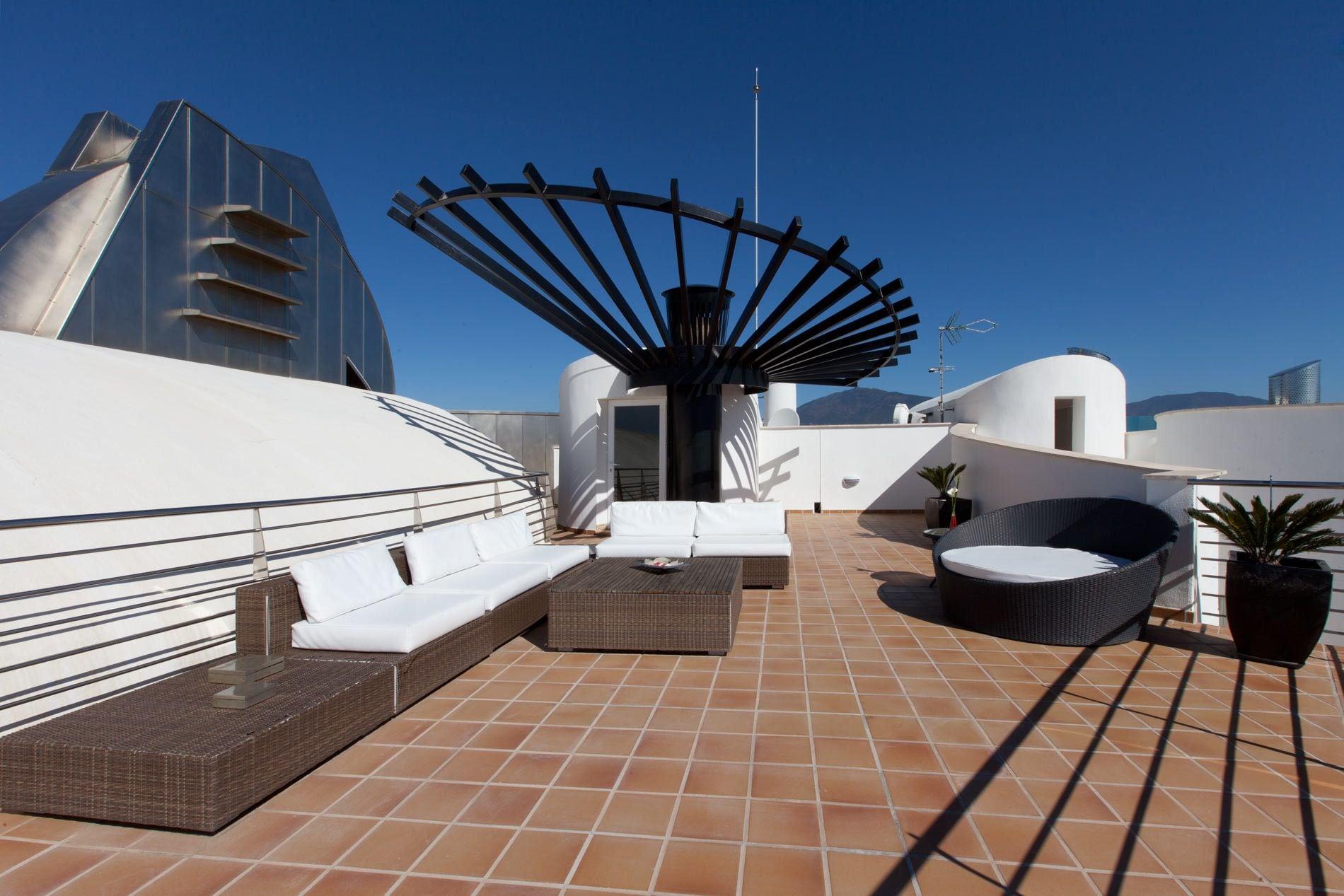 Готель Senator Banus (Adults Only) Естепона Екстер'єр фото Rooftop terrace
